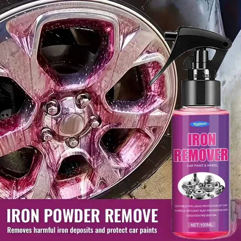 Fast-Acting Rust Remover Spray – Metal & Car Wheel Cleaner