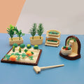 Mini Forest Animal Dollhouse Furniture Kit – 1/12 Scale Toy Set