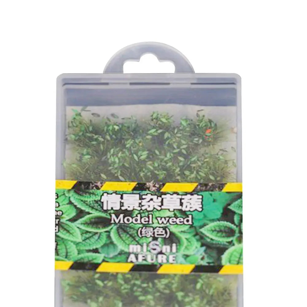 Railroad Scenery Grass Tufts & Bush Model Kit – Diorama Landscape