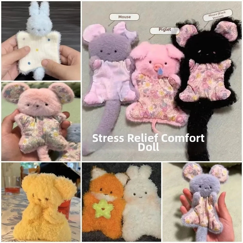 Soft Animal Hand Puppet Toy – Mouse Rabbit Puppy Plush Doll