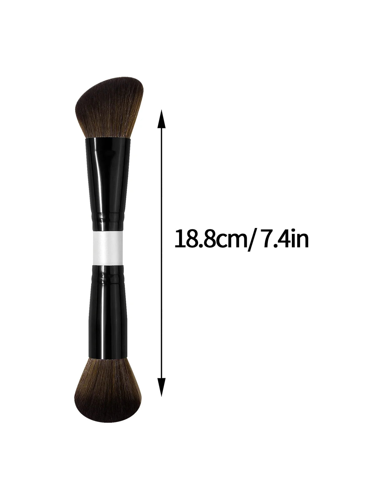 Nixie Double-Headed Makeup Brush – Contour Blush Powder