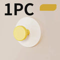 Colorful Suction Cup Hooks No-Drill Wall Hooks Bathroom Kitchen