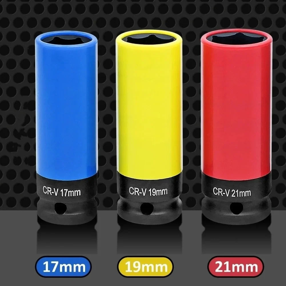 Wheel Protector Socket 17/19/21mm 1/2" Drive | DAZZLEEX