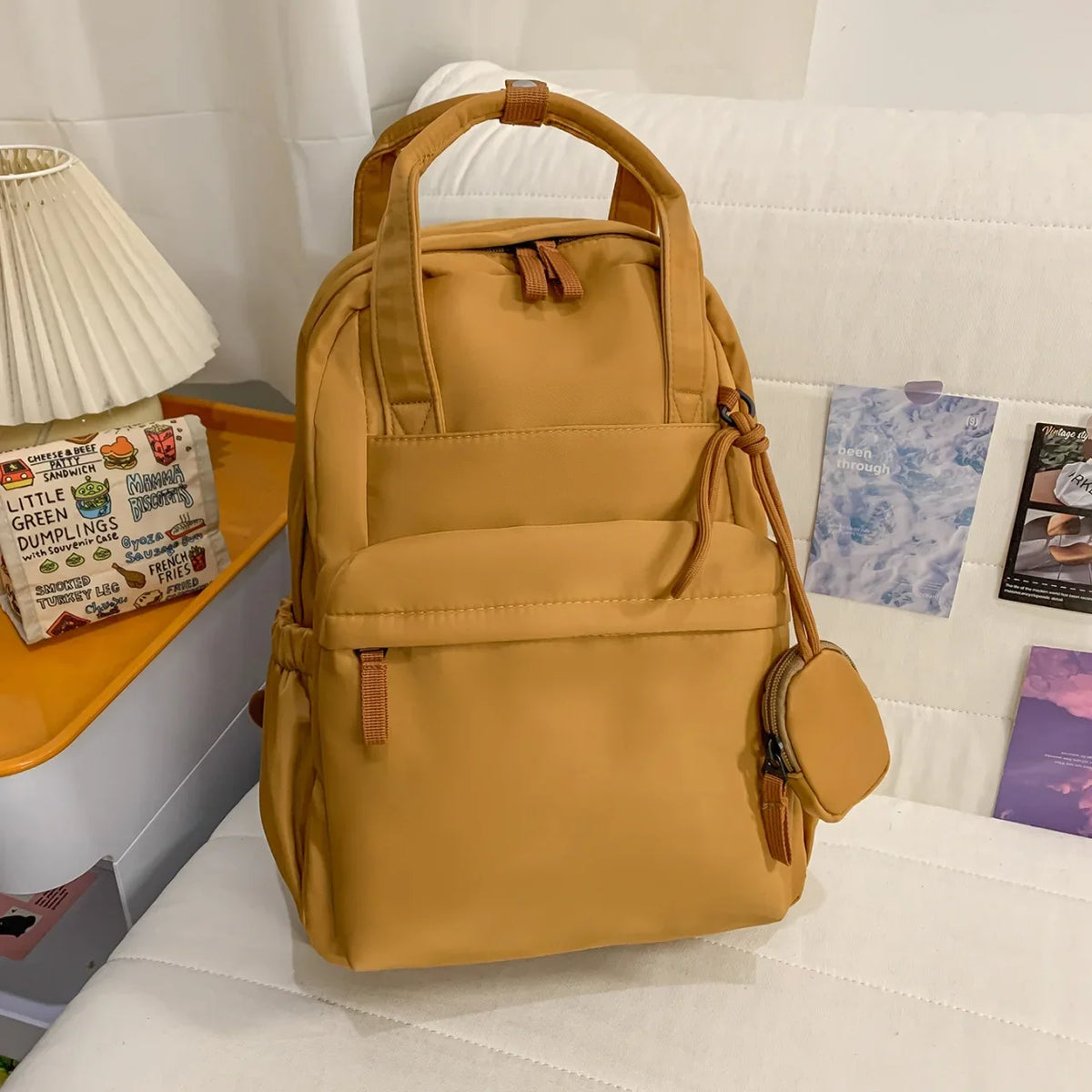 Nixie Lightweight Nylon Backpack – Laptop, Travel & Commute