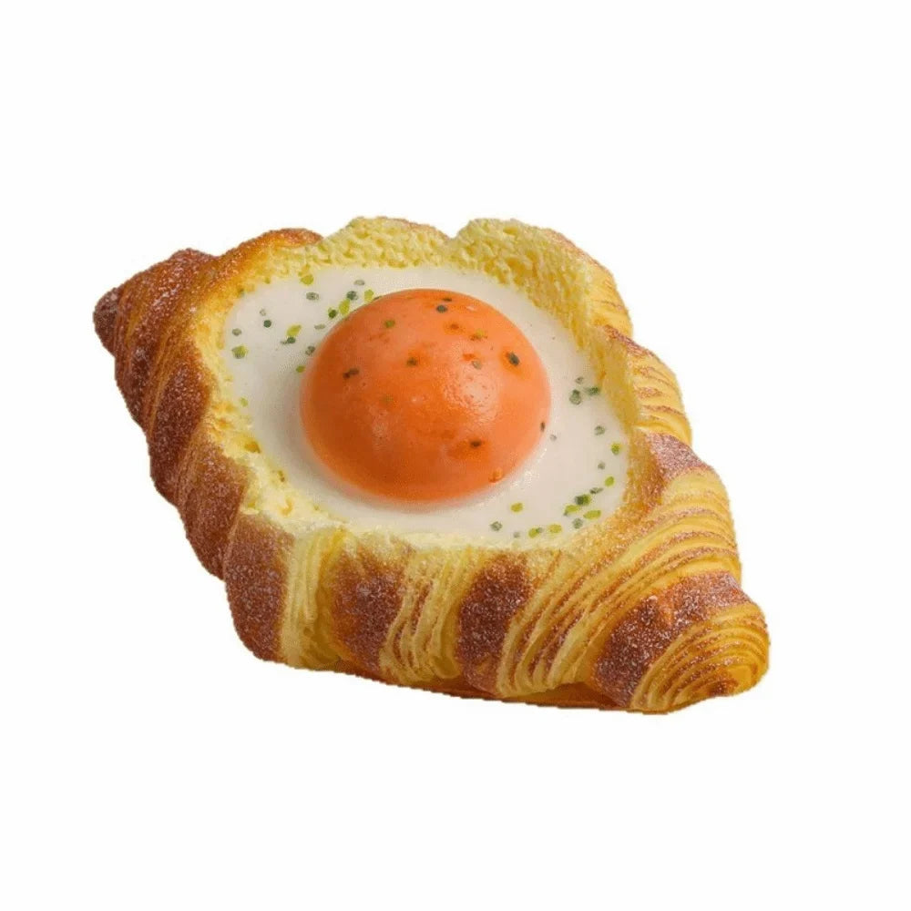 Toast Bread Slow Rise Squishy Toy – Squeeze Sensory Gift