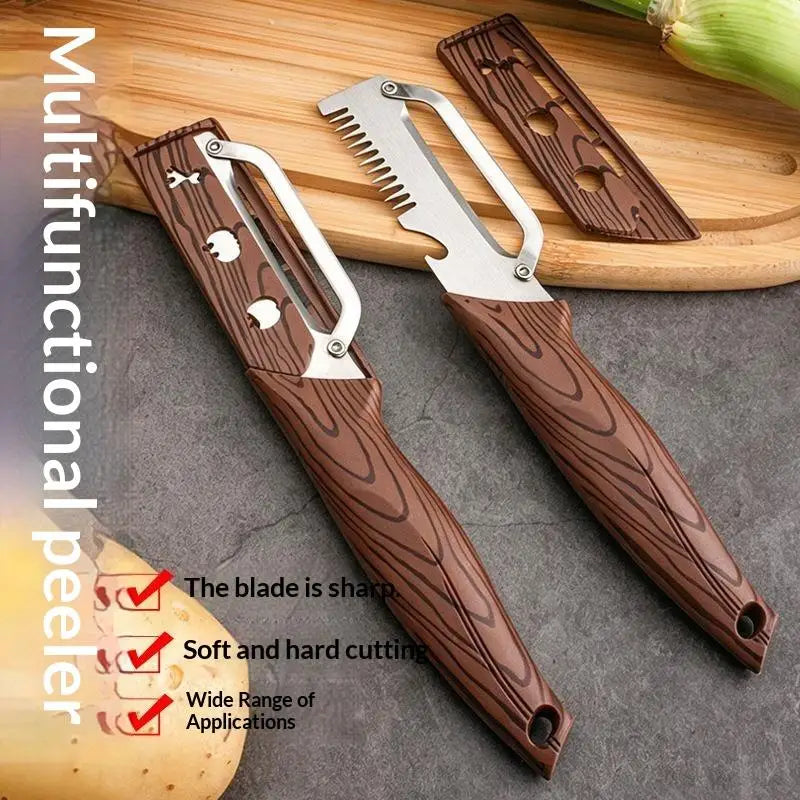 Multifunctional Vegetable Peeler – Sharp Stainless Steel Blade