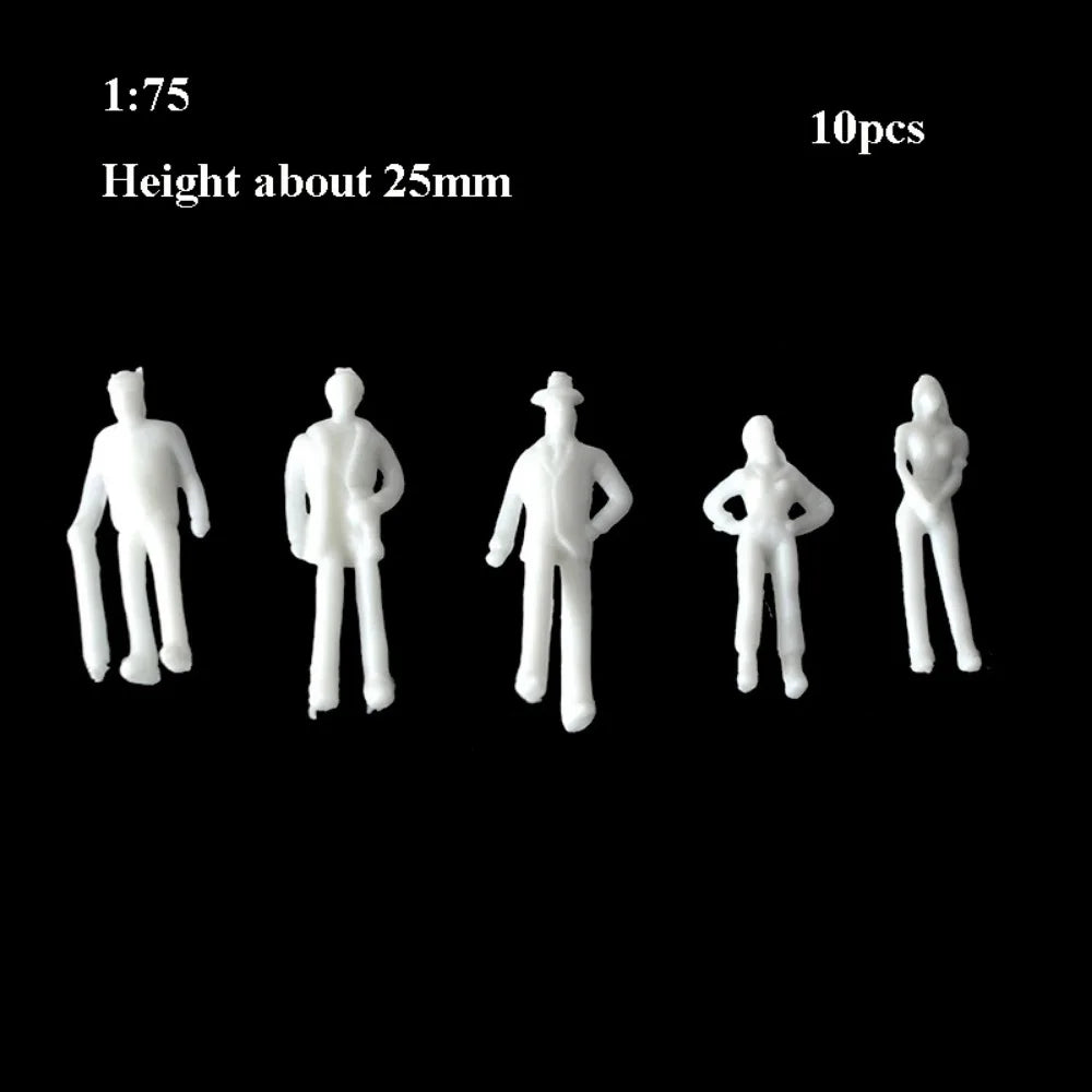 Miniature Scale Model People Figures – Train & Scenery Layouts