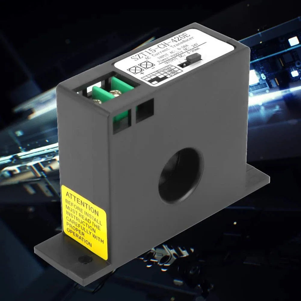 SZT15-CH-420E AC Current Transducer Sensor 0–50A | 4–20mA