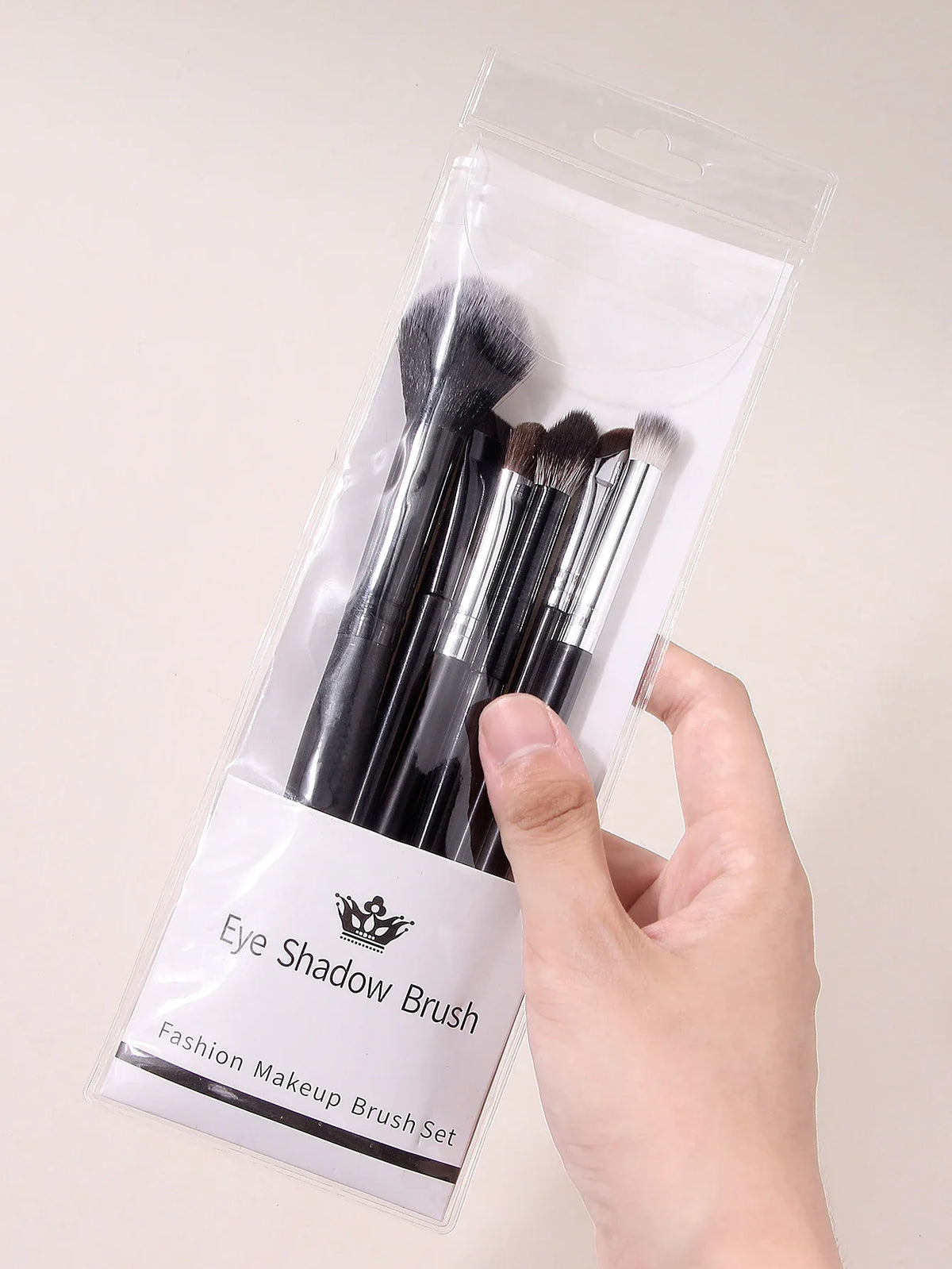 6-Piece Eye Makeup Brush Set – Blending, Brow & Liner Kit