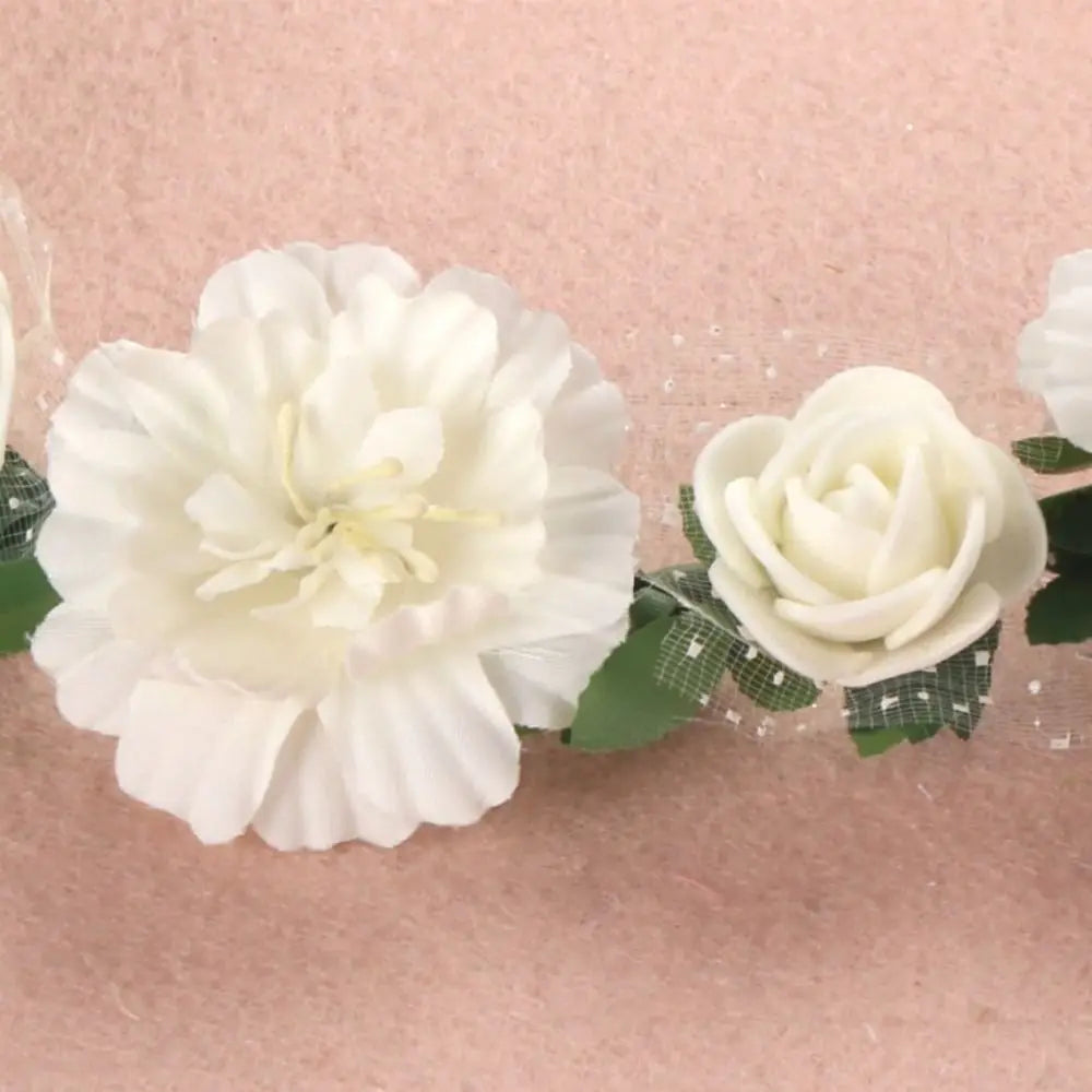 Handmade Flower Crown Wreath – Boho Floral Hair Accessory