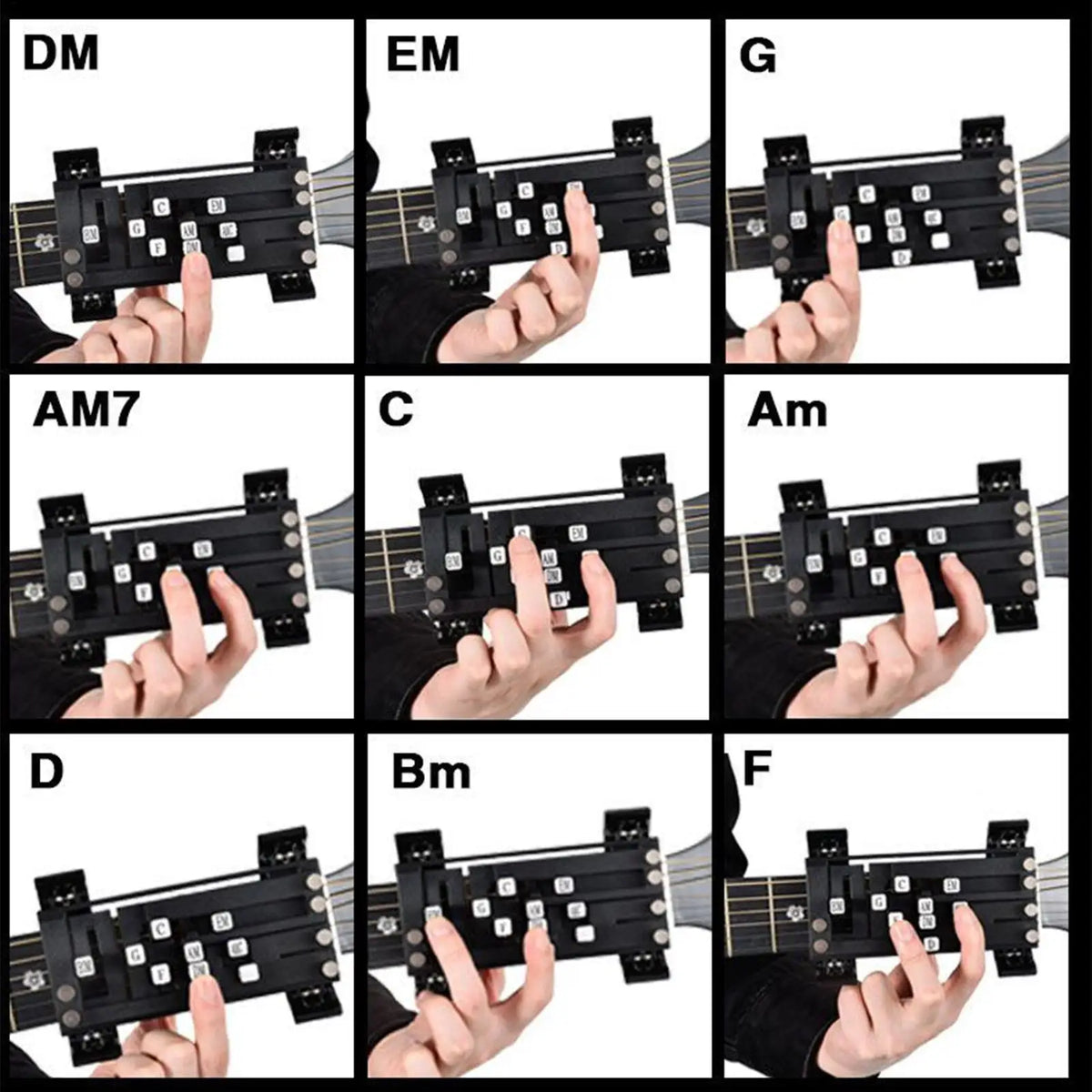 Guitar Chord Presser Helper – One-Click Chord Guide for Beginners