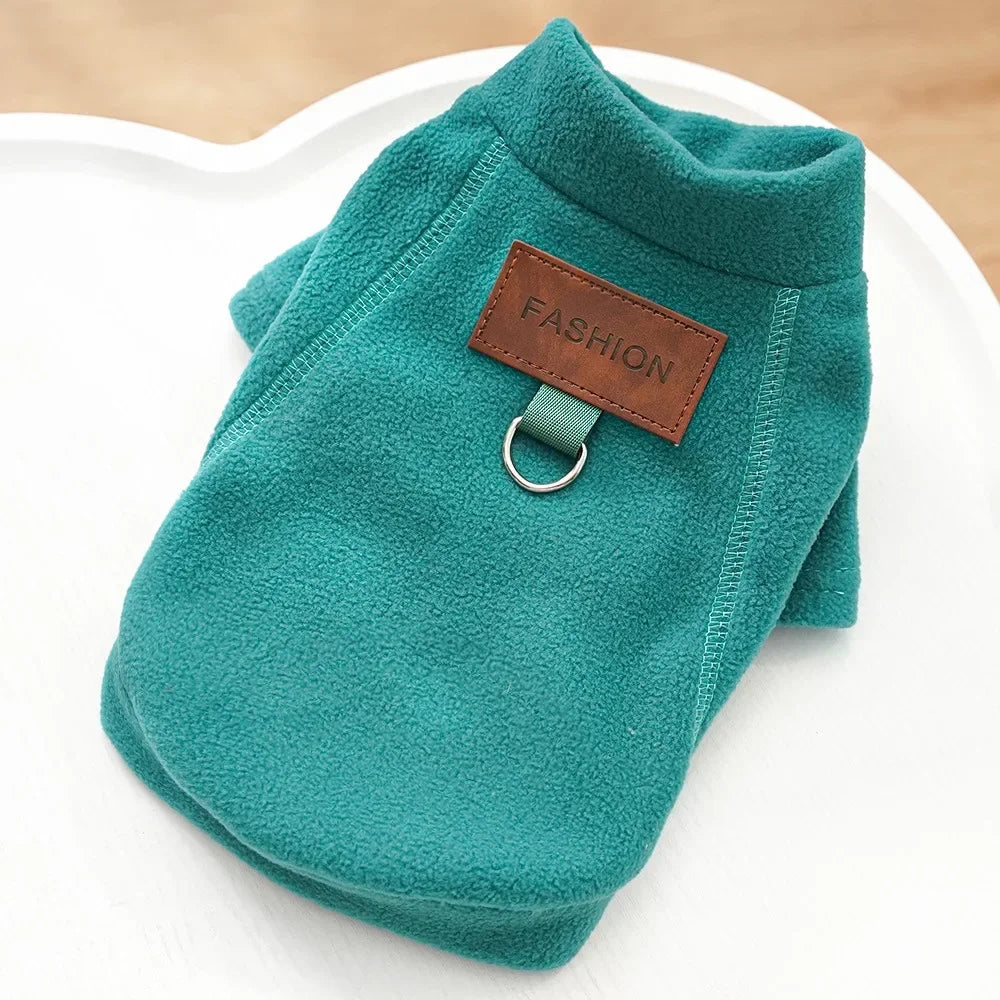 Winter Dog Hoodie – Soft Warm Sweatshirt for Small Dogs & Cats