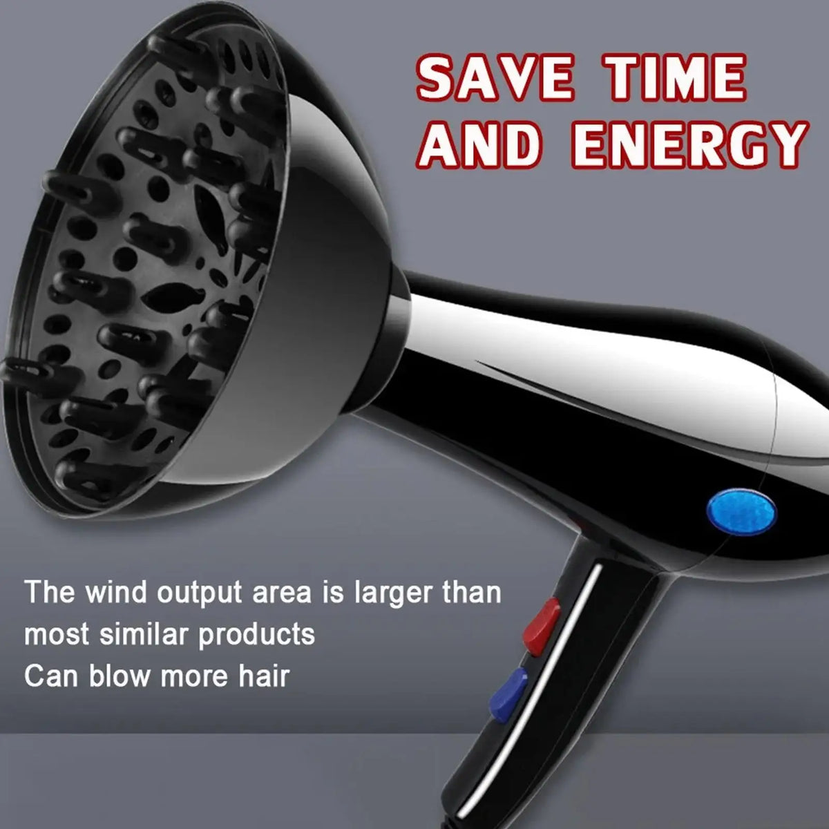 Universal Blow Dryer Comb Attachment – Lightweight Styling Nozzle