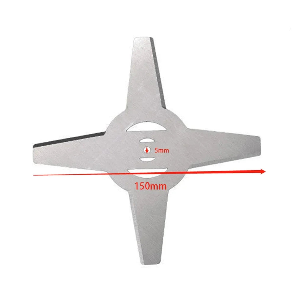 Metal Grass Trimmer Saw Blades 2-Pack | Lawn Mower Replacement