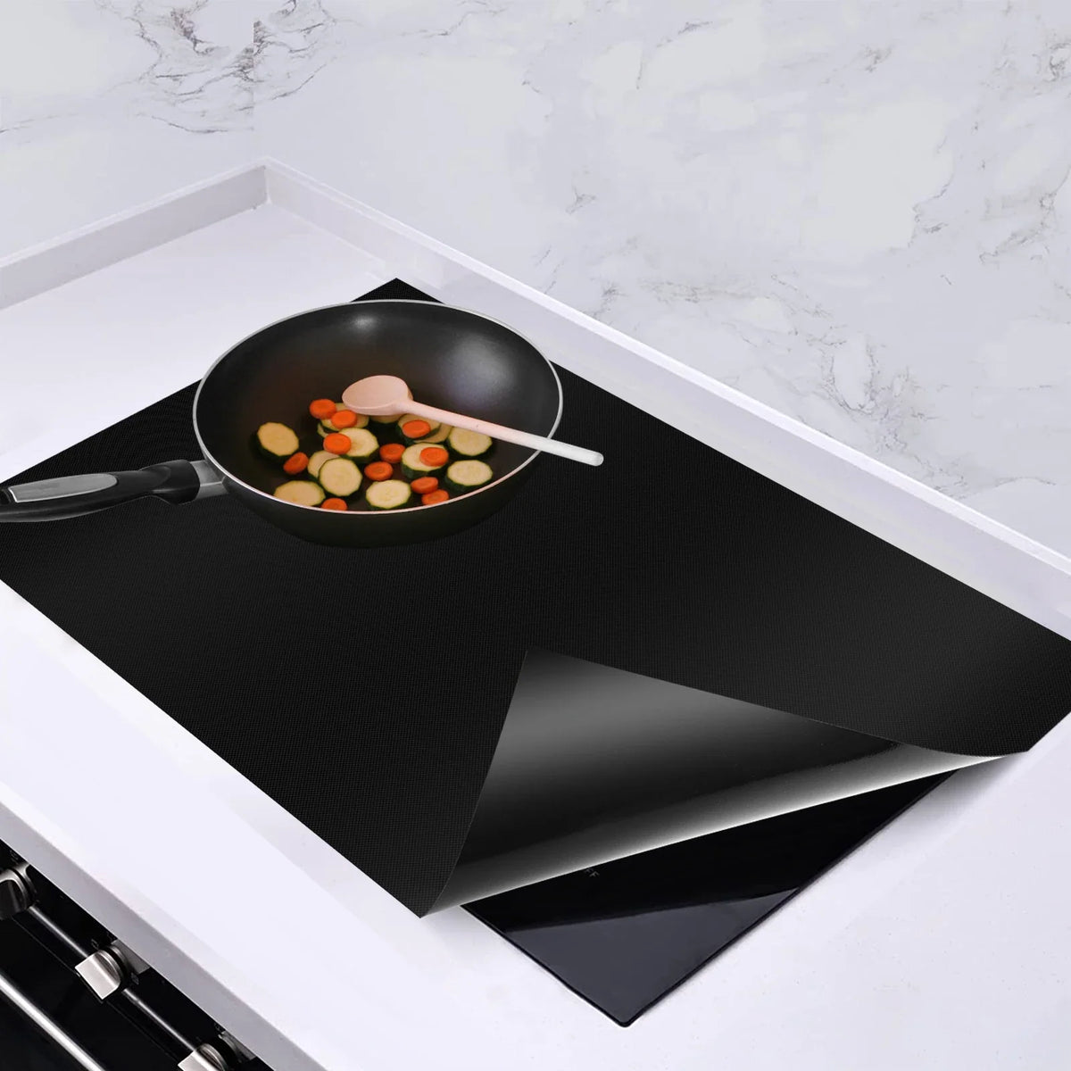 Silicone Induction Cooktop Cover Mat – Non-Stick Stove Protector