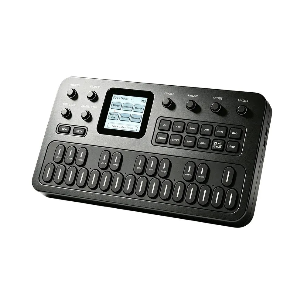 HpLive FM-1 Mini FM Synthesizer – 27-Key, 12-Voice, Built-in Speaker