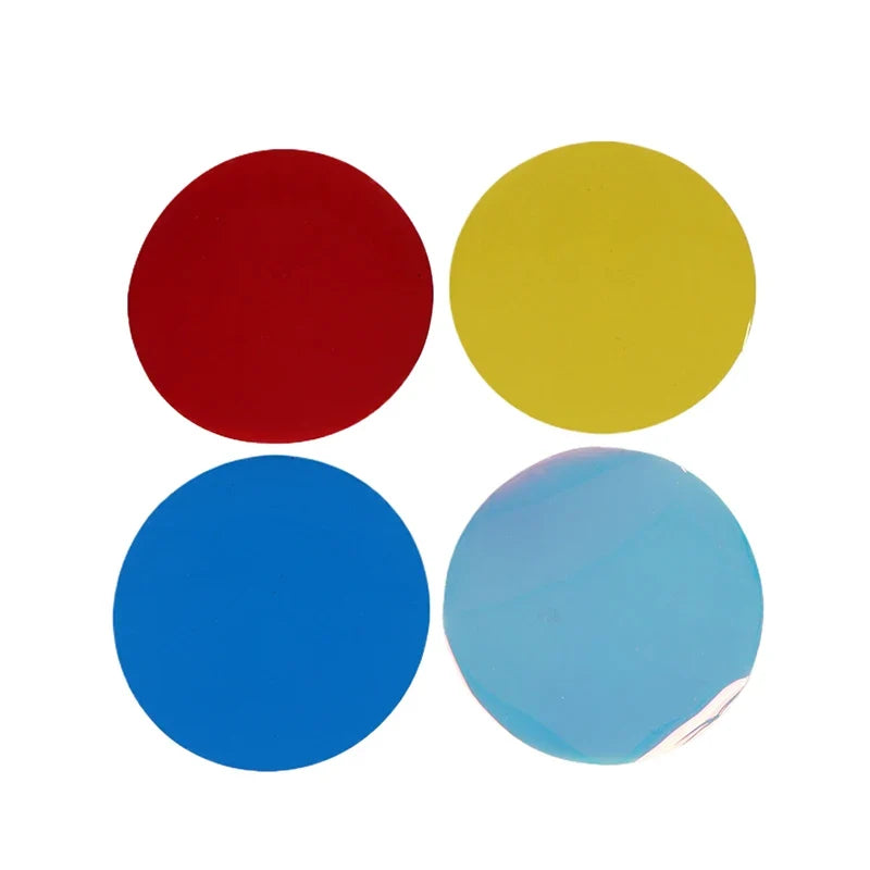 Self-Adhesive Color Gel Filter Sheets for Lamps | 5/10Pcs 10cm
