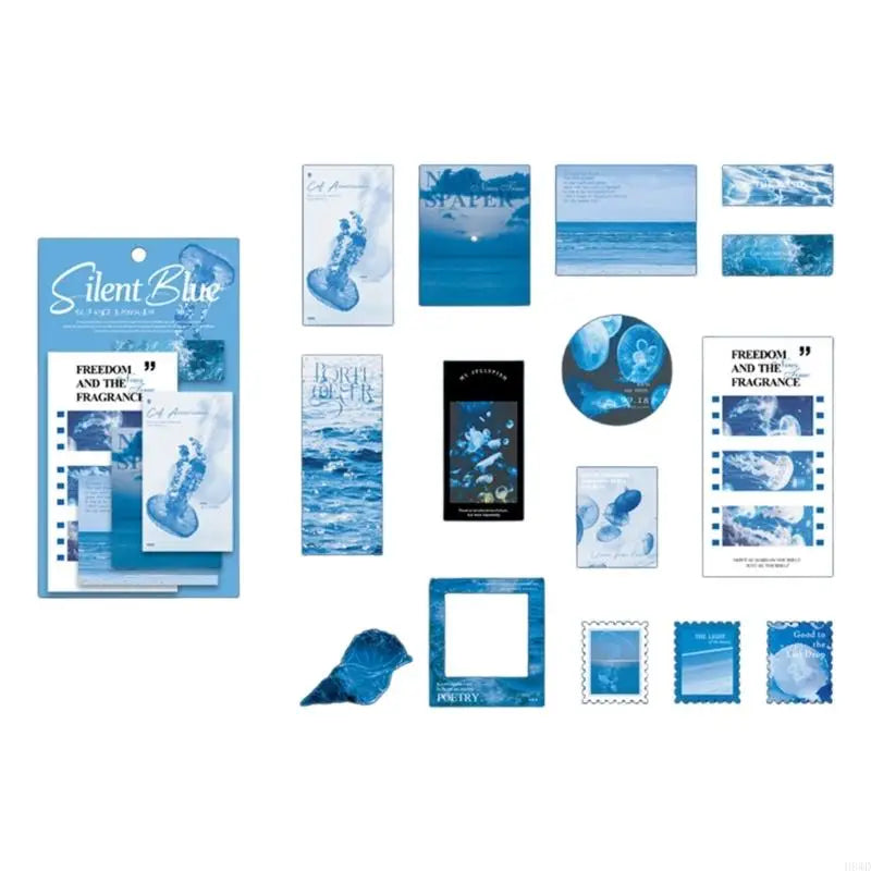 Waterproof Decorative Scrapbooking Stickers – 6 Styles