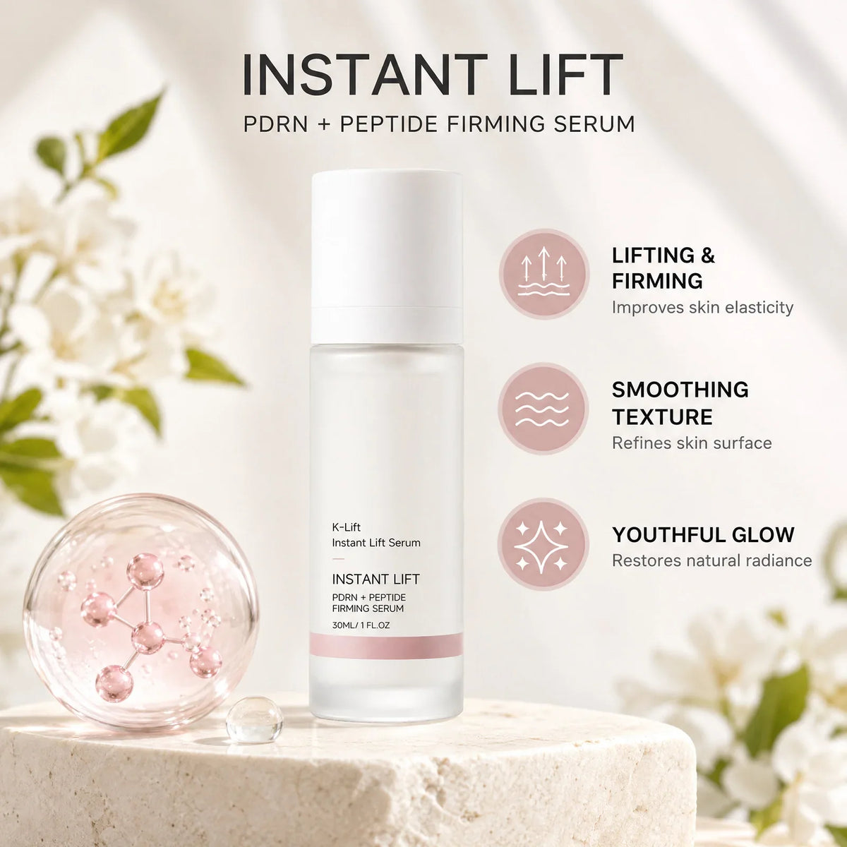 VIARELINE PDRN Peptide Lifting Serum – Firming & Brightening