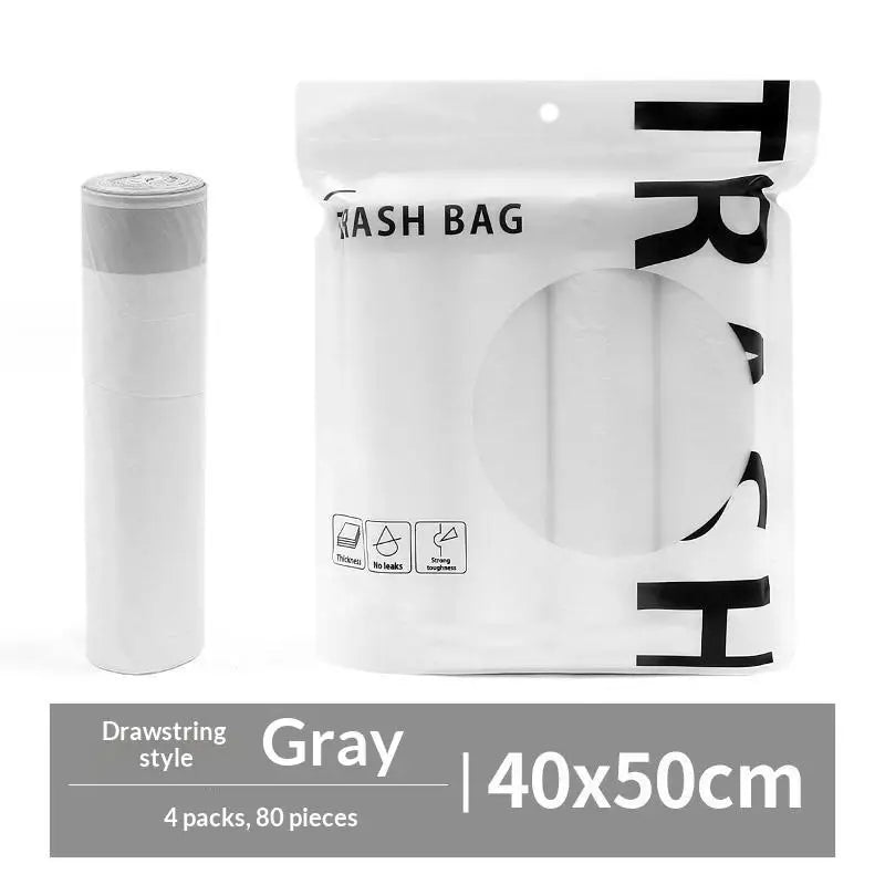 Heavy Duty Drawstring Trash Bags – Waterproof Garbage Can Liners