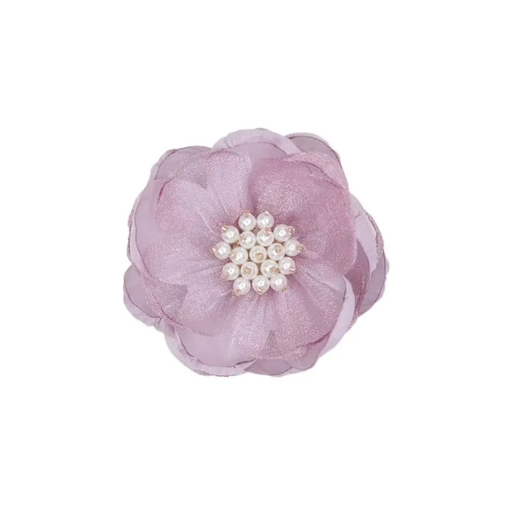 5Pcs 3D Chiffon Flower Appliques – DIY Shoe & Hair Decor