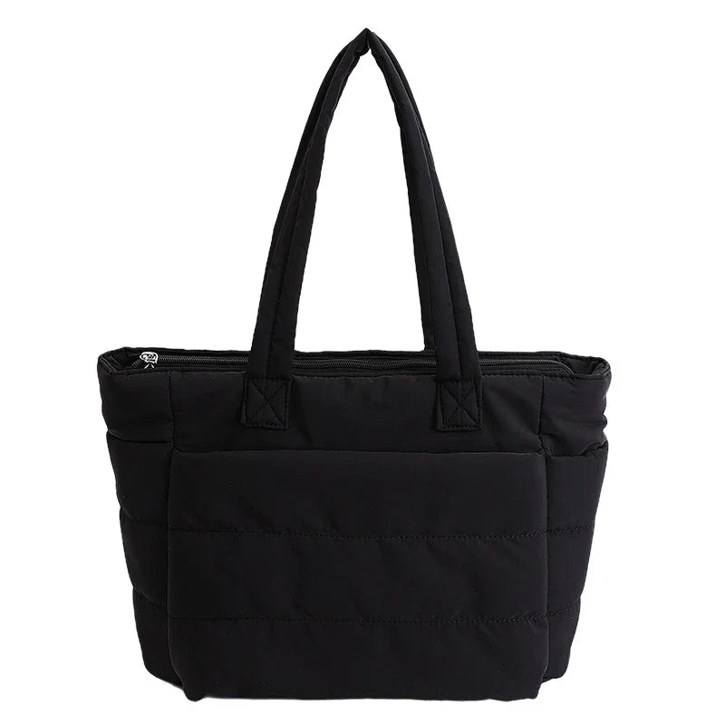 Women's Large Flannel Tote Shoulder & Crossbody Bag | Nixie