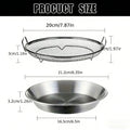 20cm Stainless Steel Oil Filter Strainer Basket with Handle