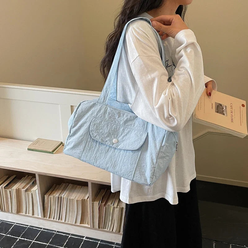 Lightweight Large-Capacity Women's Sports & Travel Shoulder Bag
