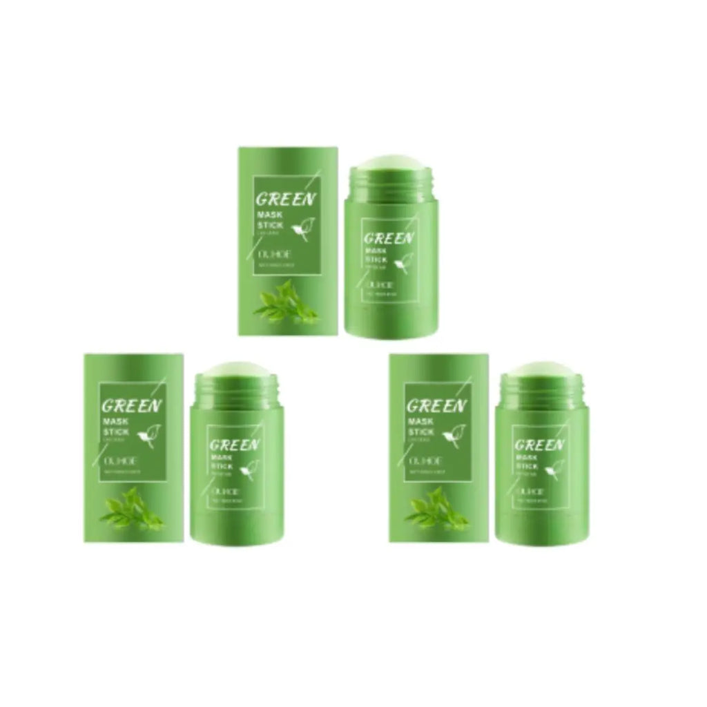 OUHOE Green Tea Solid Face Mask Stick | Pore Cleansing 40g