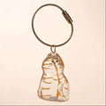 Dog Hair Keepsake Storage Pendant Keychain | Pet Gift