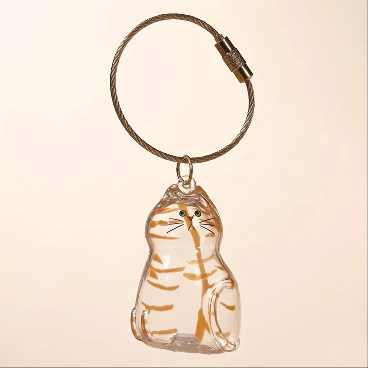 Dog Hair Keepsake Storage Pendant Keychain | Pet Gift
