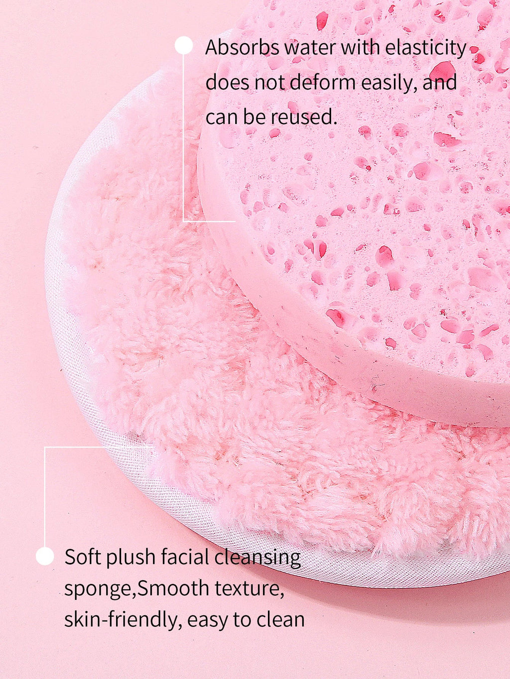 3-in-1 Facial Cleansing Kit – Silicone Brush, Sponge & Puff