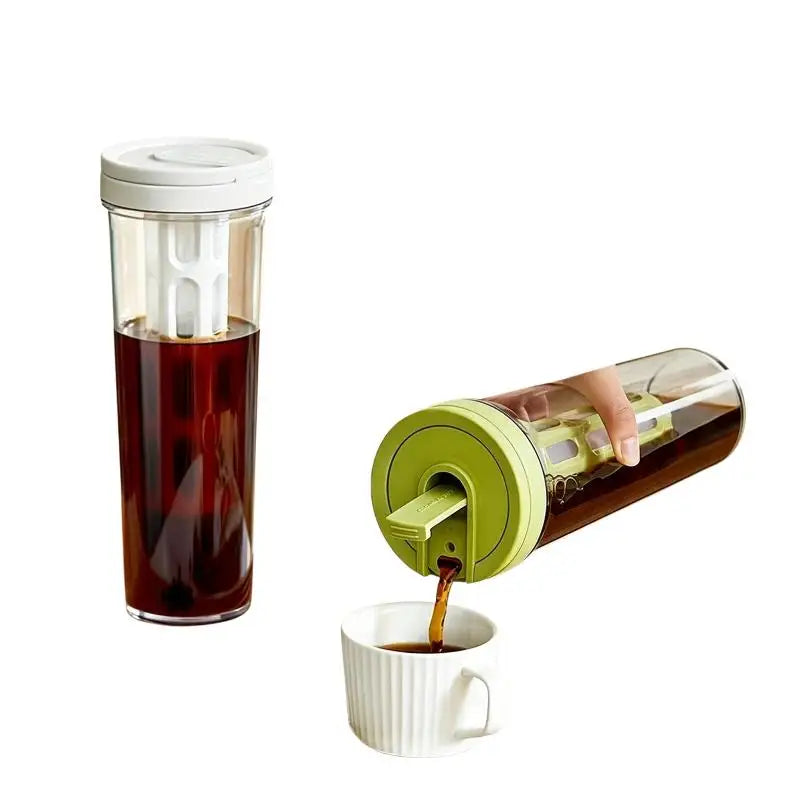 1L Cold Brew Coffee Maker & Fruit Infuser Bottle | BPA-Free