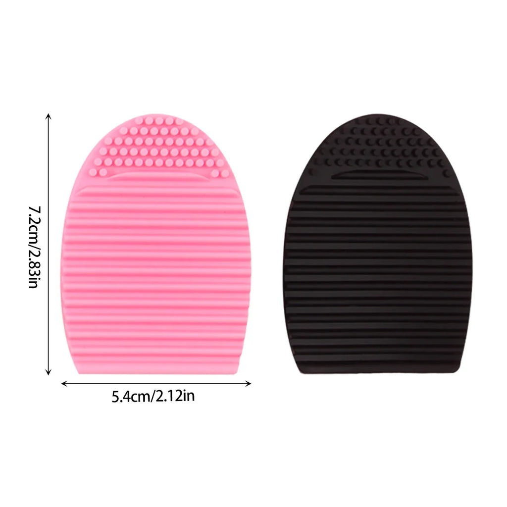 2PCS Silicone Scrubber Egg – Makeup Brush & Face Cleaner