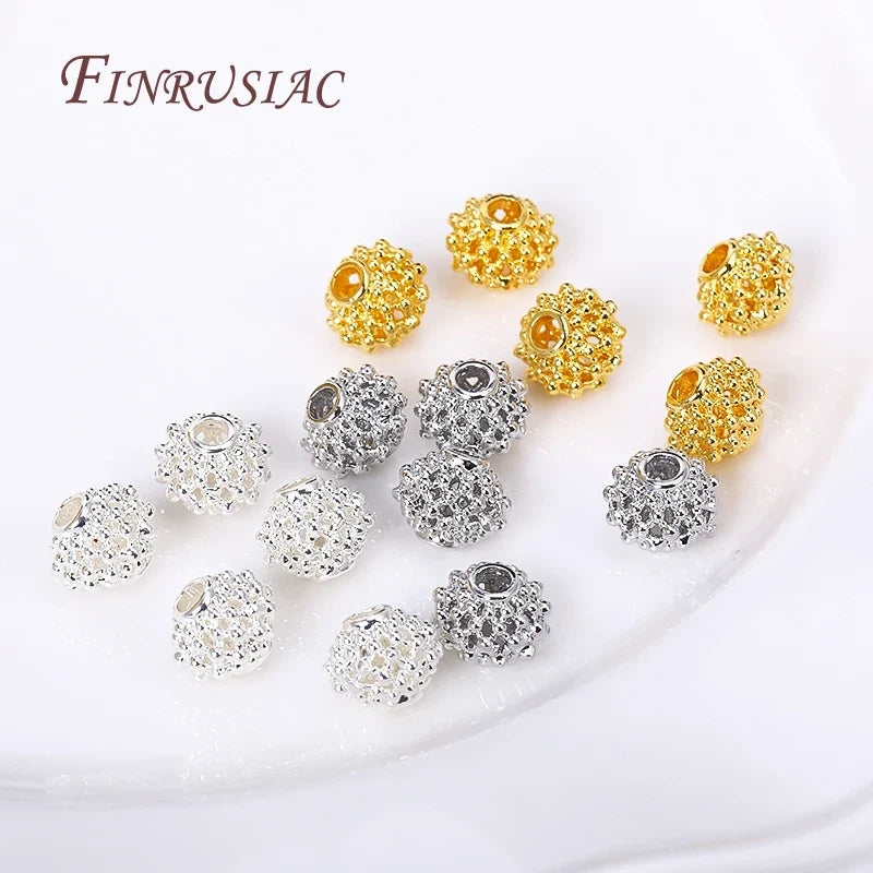 18K Gold Plated Lantern Spacer Beads 10x8mm | DIY Jewelry