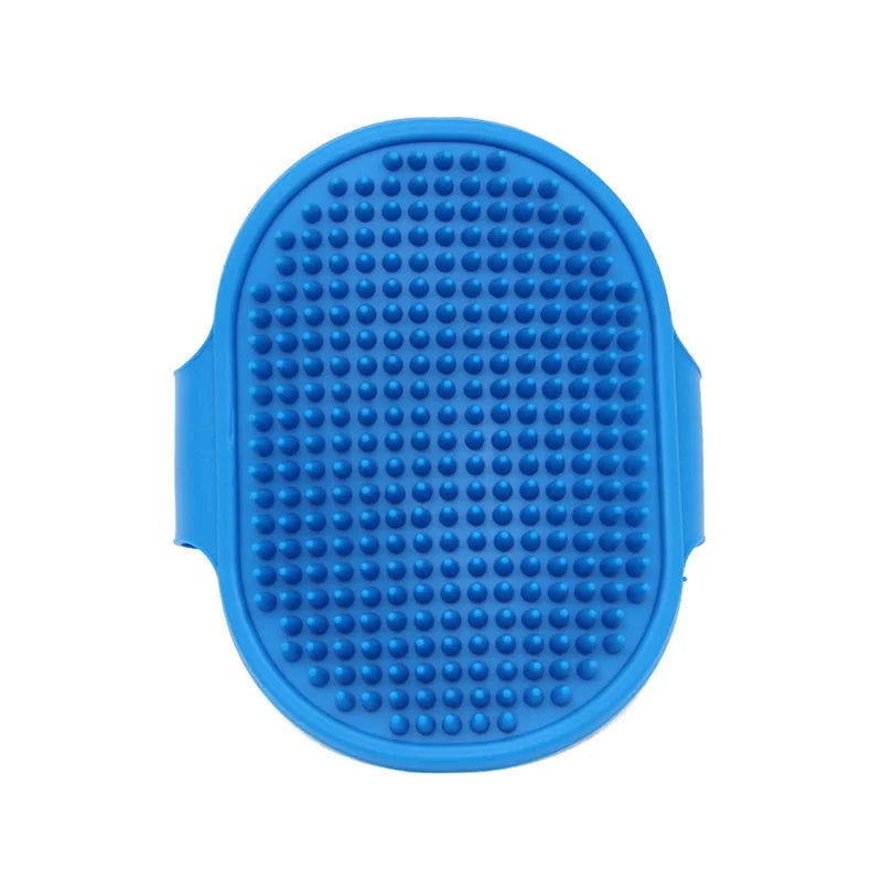Silicone Pet Bath Brush – Dog & Cat Grooming Massage Comb