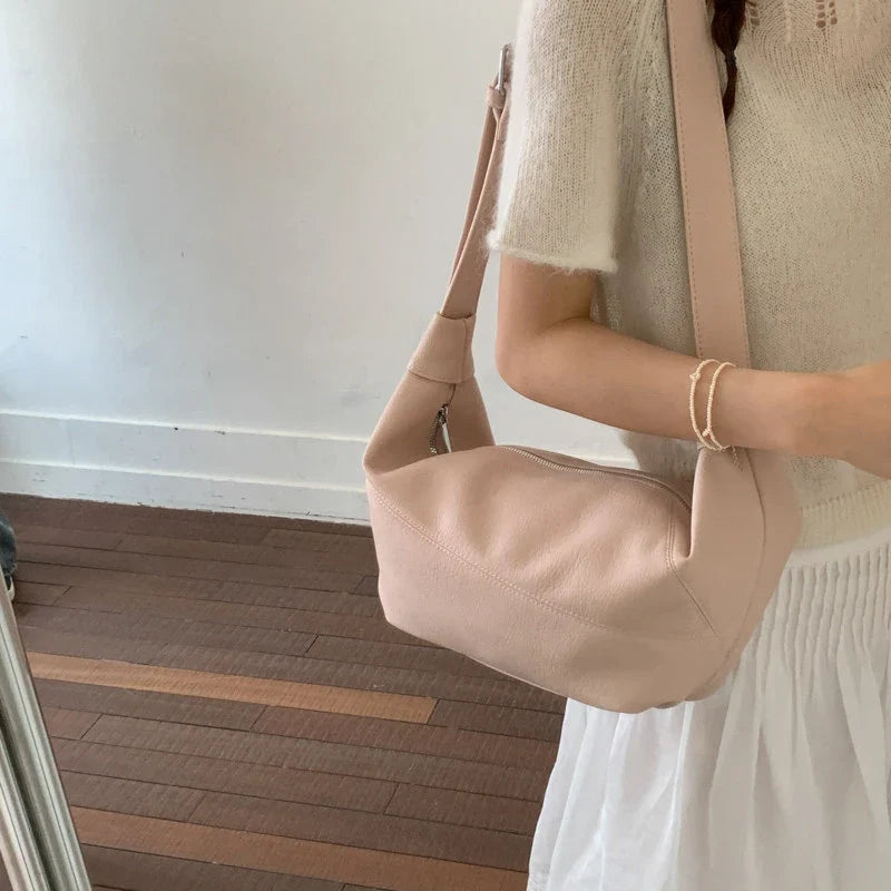 Nixie Minimalist Large Crossbody Shoulder Bag for Women