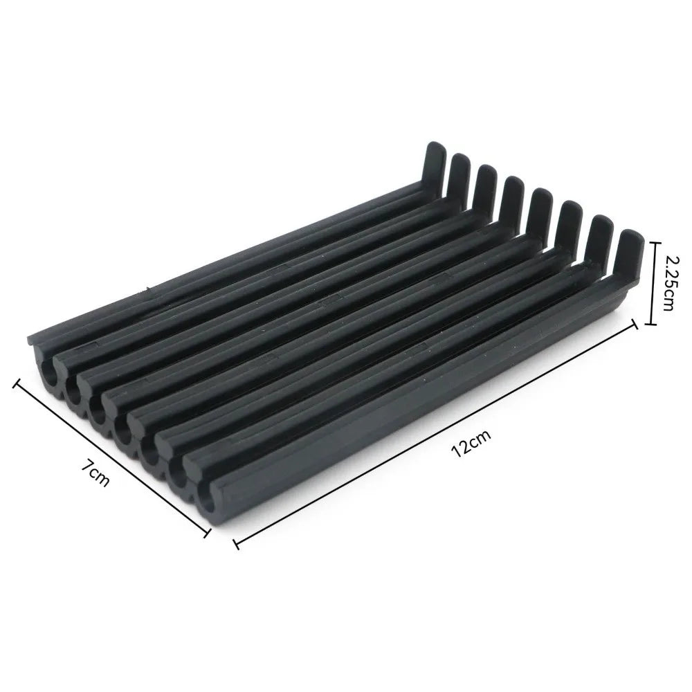TPR Solar Roof Cable Entry Seal – 7-Channel Waterproof Gland