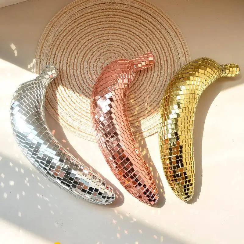 Miniature Fruit Disco Ball Mosaic Glass Ornament | Decor