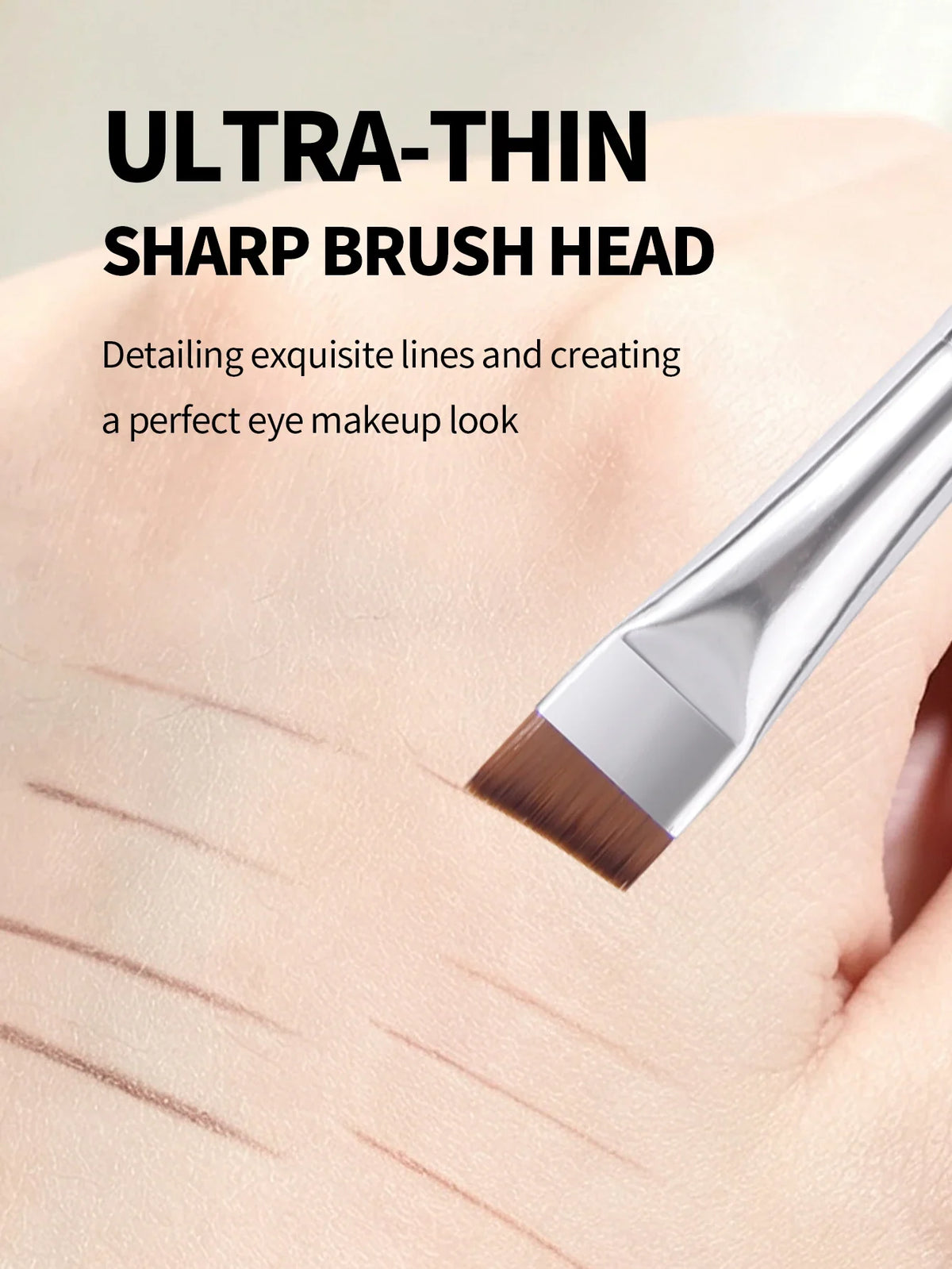 Nixie 5-Pc Makeup Brush Set with Puff – Blush & Foundation