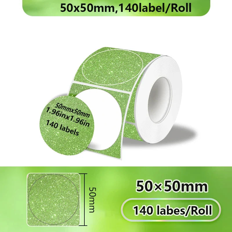 Thermal Label Paper for Phomemo M110 M200 M220 – Adhesive Stickers