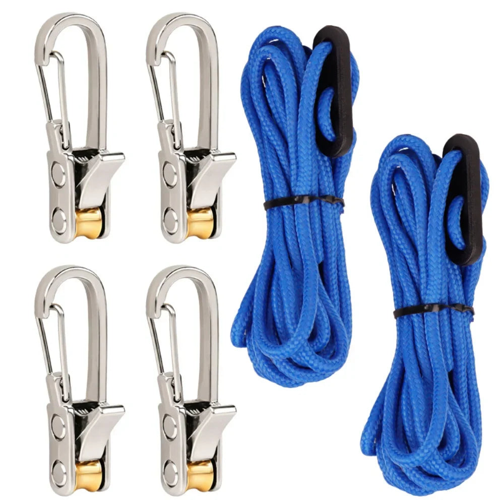 Knot-Free Rope Tensioner Set – Locking Paracord Adjuster