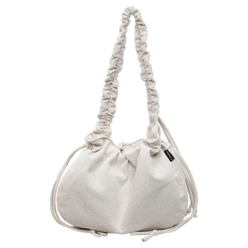 Korean Corduroy Crossbody Cloud Bag – Women's Shoulder Bag