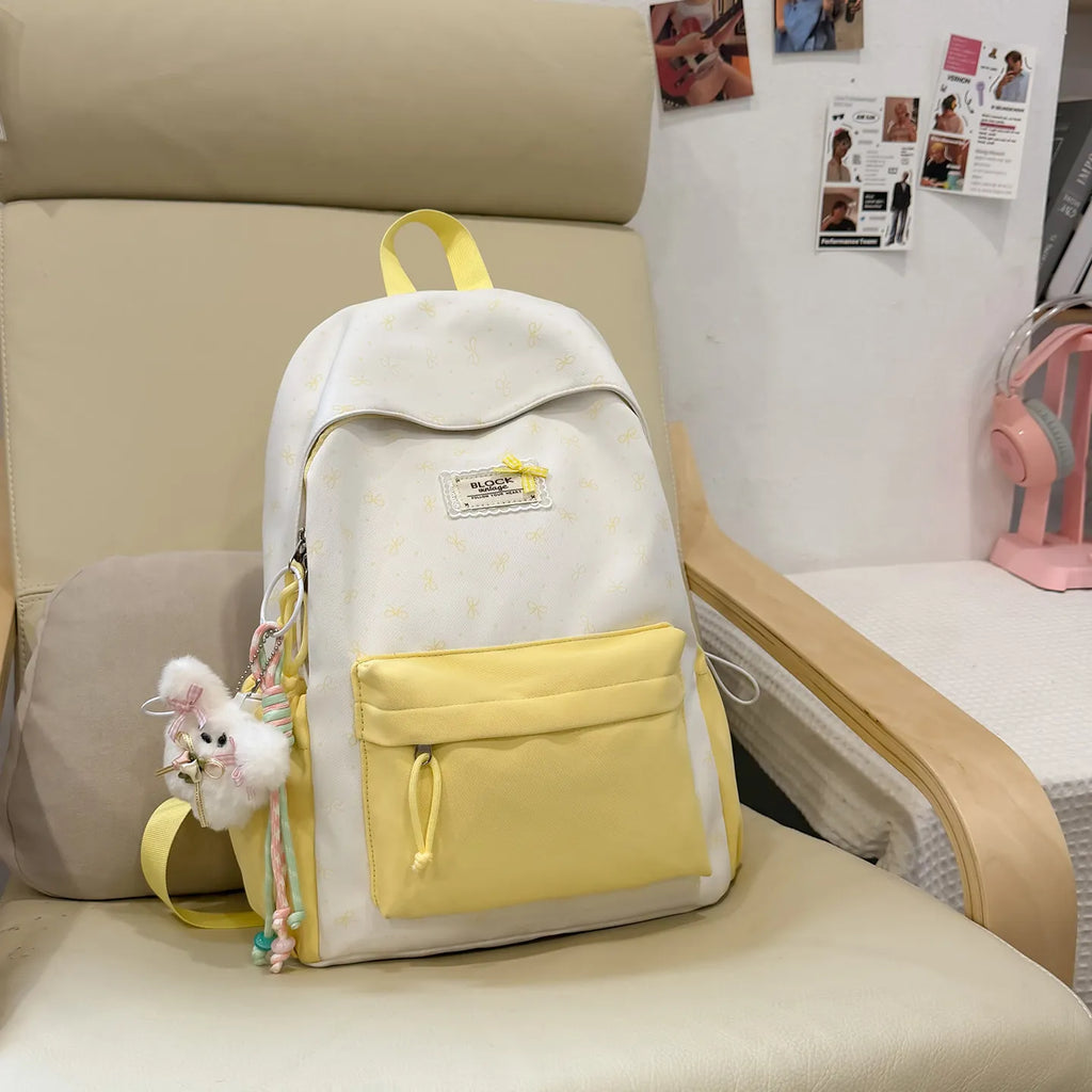 Korean Mori Style Backpack – Cute Lightweight Large Capacity