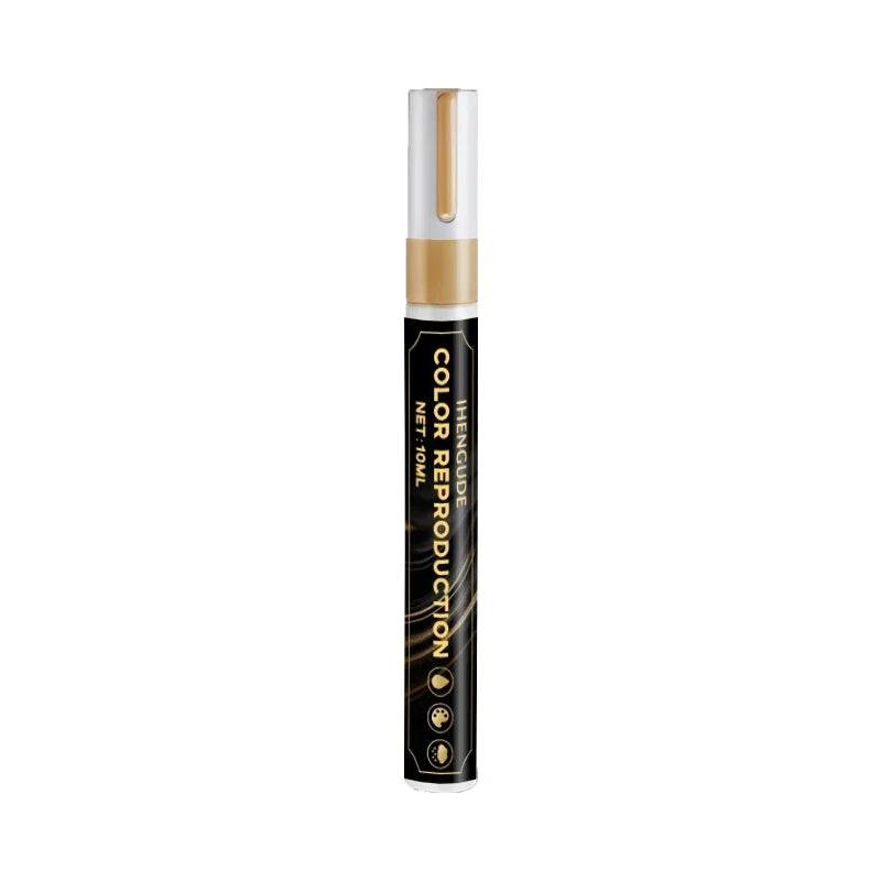 Golden Tombstone Marker Pen – Weather-Resistant Stone Restoration
