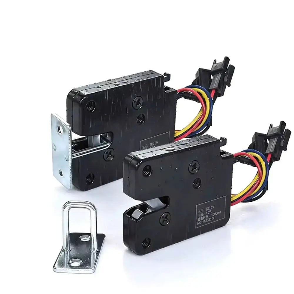 Mini DC 3V–24V Solenoid Electric Lock 50KG Cabinet Drawer