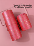 PU Leather Makeup Brush Holder – Large Capacity Travel Organizer