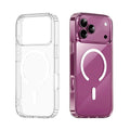 Rocoren Magnetic iPhone 18 17 Pro Case – Clear Anti-Yellow