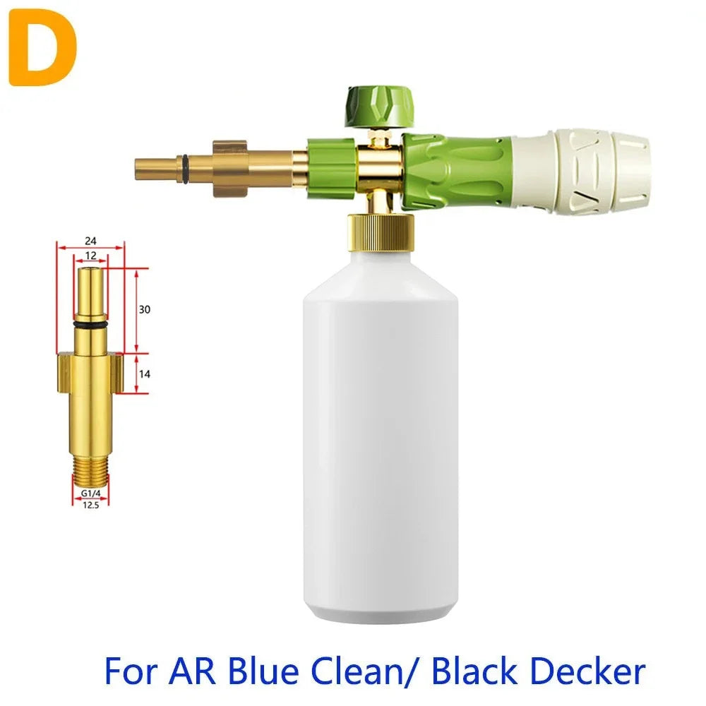 Snow Foam Cannon Lance – Adjustable Car Wash Spray Gun