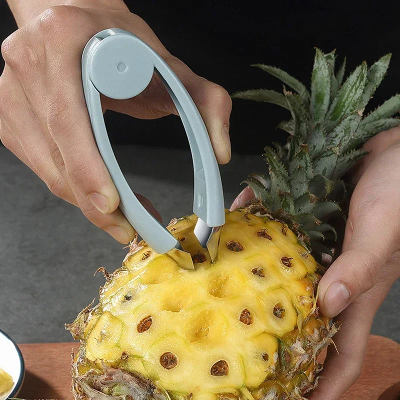 Stainless Steel Pineapple Eye Peeler & Strawberry Remover